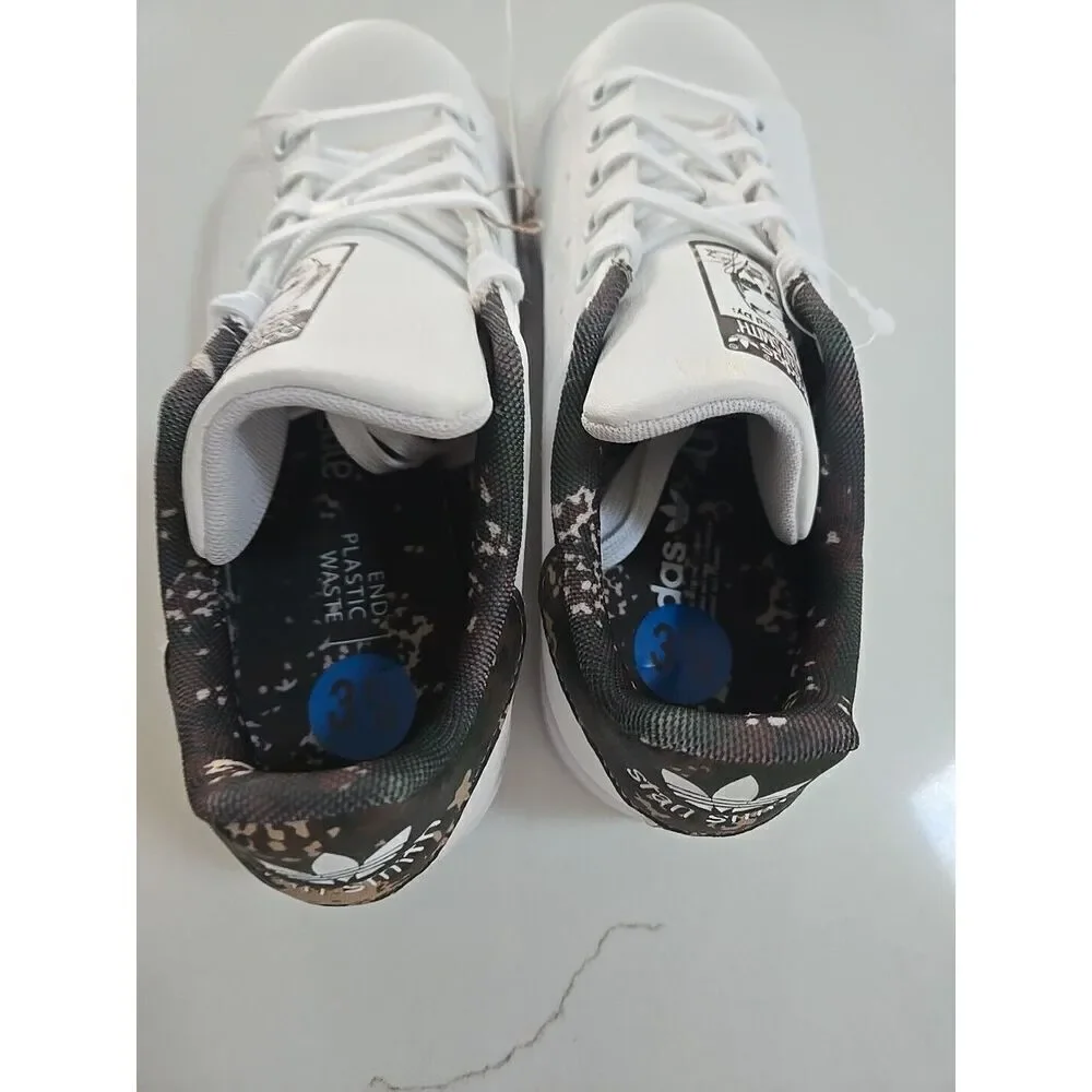 Adidas BAPE x Stan Smith CAMO Shoes Sneakers Kids Size 3.5 US NEW